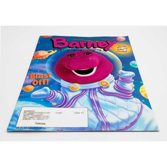 Barney Magazine May/June 1998 Blast Off! - Picture 4 of 10